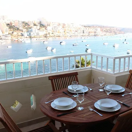 Blue Harbour Seafront 3 Bedroom Apartment, With Spectacular Sea Views From Terrace - By Getawaysmalta