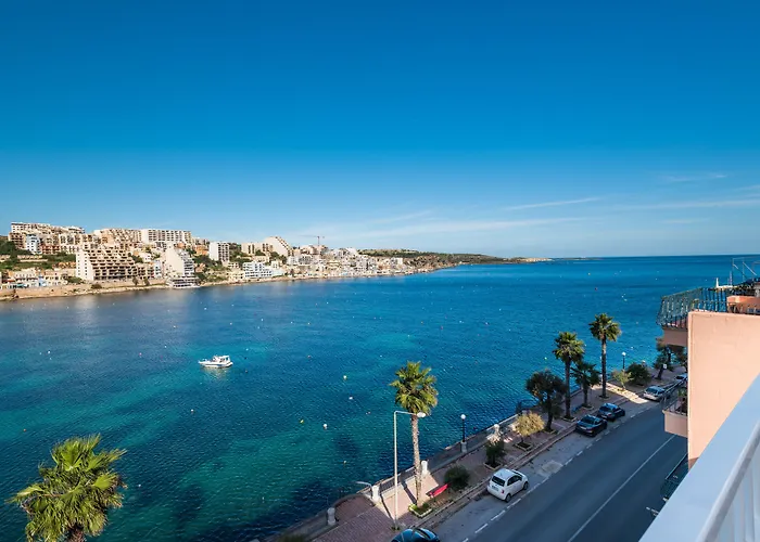 Blue Harbour Seafront 3 Bedroom Apartment, With Spectacular Sea Views From Terrace - By Getawaysmalta St. Paul's Bay