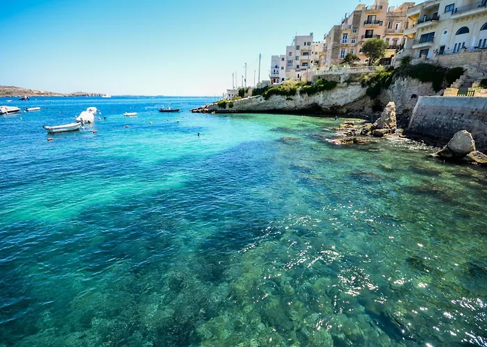 Blue Harbour Seafront 3 Bedroom Apartment, With Spectacular Sea Views From Terrace - By Getawaysmalta St. Paul's Bay